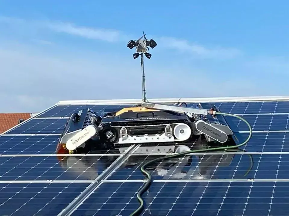 nettoyage panneau photovoltaïque