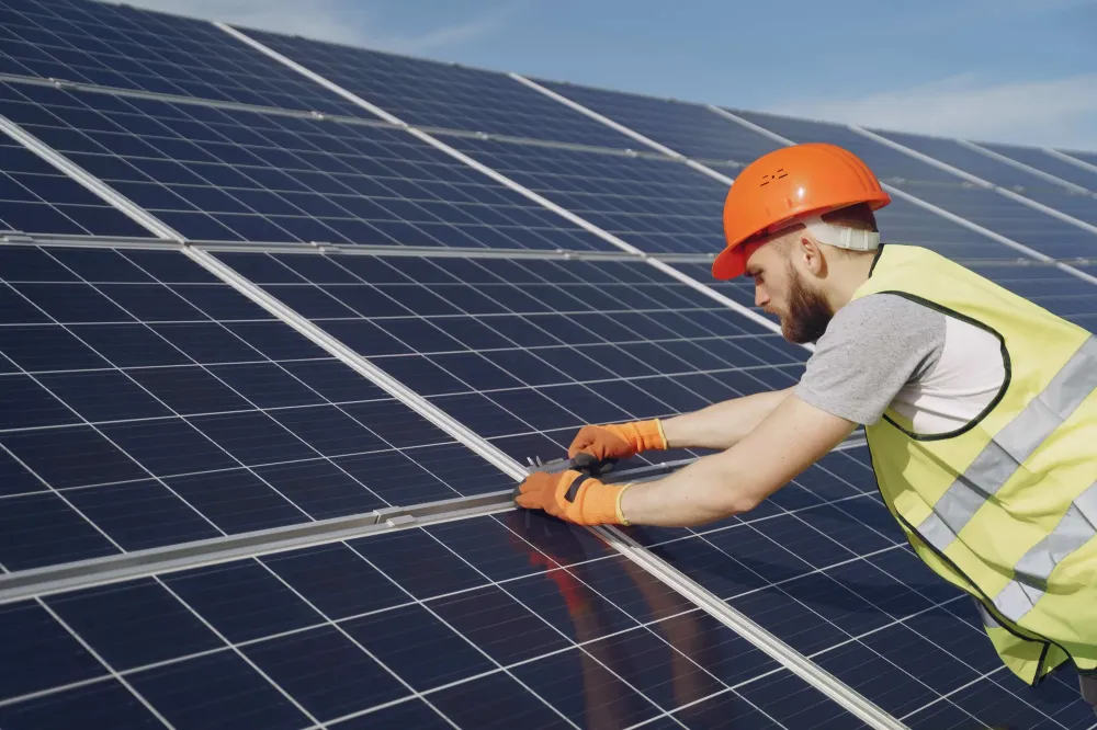 Nettoyage de panneaux solaires à Nancy